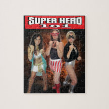 Build your own Super Hero 101 superheroines Puzzle