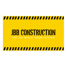 Builder Construction Architect Engineer Business Card