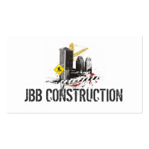 Builder Construction Architect Engineer Business Cards