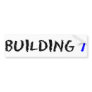 BUILDING 7 BUMPER STICKER