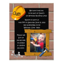 Building Birthday Personalized Invite