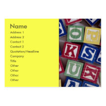 Building Blocks Business Card