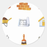 BUILDING construction vectors garcya assortment Stickers