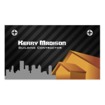 Building Contractor Business Cards