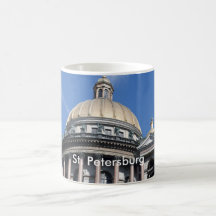 Building Dome in Russia, St. Petersburg Mugs