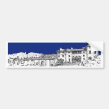 Building ink green bumper sticker