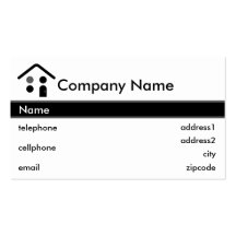 Building or Roofing Business Card Design