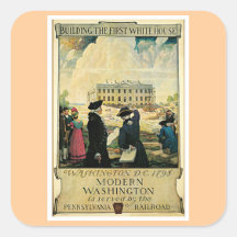 Building The First White House Sticker