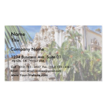 Buildings In Balboa Park Business Card