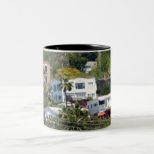 Buildings On The Mountain Mugs