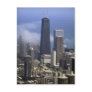 Buildings, view from top of Sears Tower, Chicago, Post Card