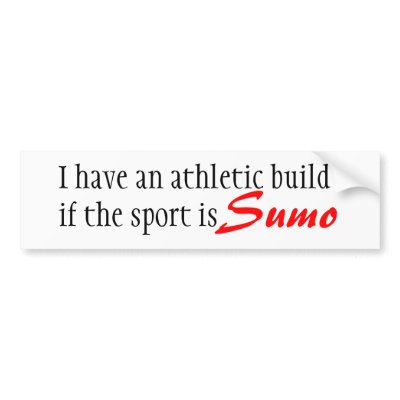 Built for Sumo bumper sticker by GracefulGibbon