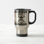 Built Not Bought-3 Times Red and Black Mugs