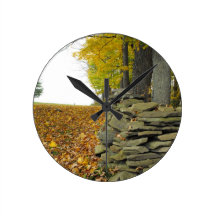 Built to last time round wall clocks