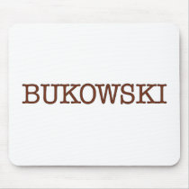 Bukowski Mouse Pad