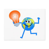 Bulb Globe Postcards