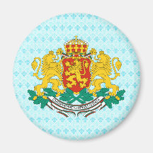 Bulgaria Coat of Arms detail Magnet