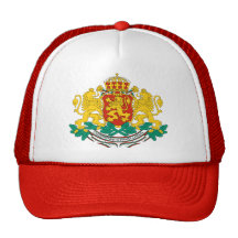 Bulgaria Coat of Arms detail Mesh Hat