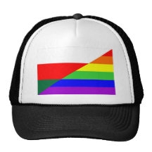 bulgaria country gay proud rainbow flag homosexual hats