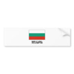 Bulgaria Flag Bumper Sticker