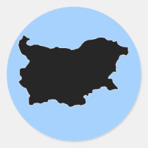 BULGARIA ROUND STICKERS