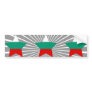 Bulgaria Star Bumper Sticker