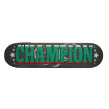 Bulgarian and a Champion Skate Board