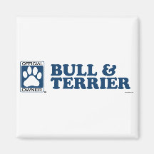 Bull &Amp; Terrier Blue Magnet