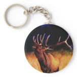 Bull Elk Call Of The Wild Key Chain