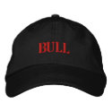 BULL embroidered hats
