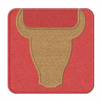 BULL EMBROIDERED SHIRT