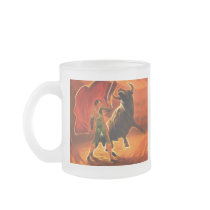 Bull Fighter And El Toro Coffee Mug