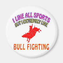 Bull Fighting designs Refrigerator Magnets