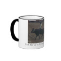 Bull, Grab the bull by its horns and Go For It! mugs