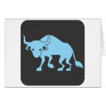 Bull Icon Card