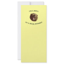 Bull in a Bear Market Rack Card