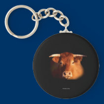 bull_keychain keychains