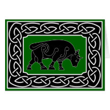 Bull of Prosperity - Greeting Card