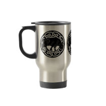 Bull of Prosperity - Knotwork Reusable Travel Mug
