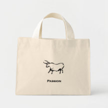 Bull Passion Black Bag