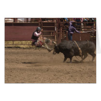 Bull rider gets airlifted cards