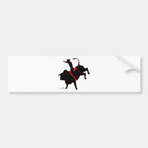 bull riding bumper stickers