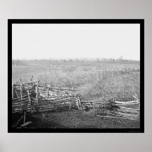 Bull Run Battlefield 1861 Poster