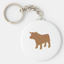 BULL STANCE KEYCHAIN