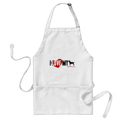 Bull Terrier Apron by taoofblue