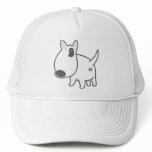 Bull Terrier - bully_illu_bruno_3c Trucker Hats