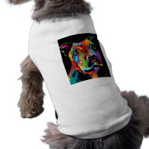 Bull-terrier du Staffordshire Tee-shirts Pour Chien
