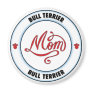 BULL TERRIER mom Fridge Magnets