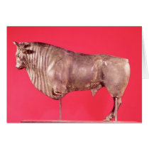 Bull with three horns, from Avrigney cards