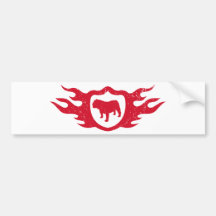 Bulldog Bumper Sticker